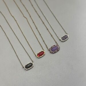 Kendra Scott Elisa Gold Necklace Bundle